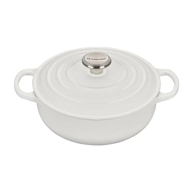 Le Creuset Signature Sauteuse Oven – 3.5QT – White