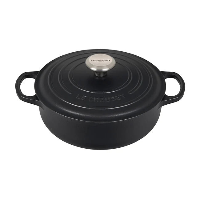 Le Creuset Signature Sauteuse Oven – 3.5QT – Licorice