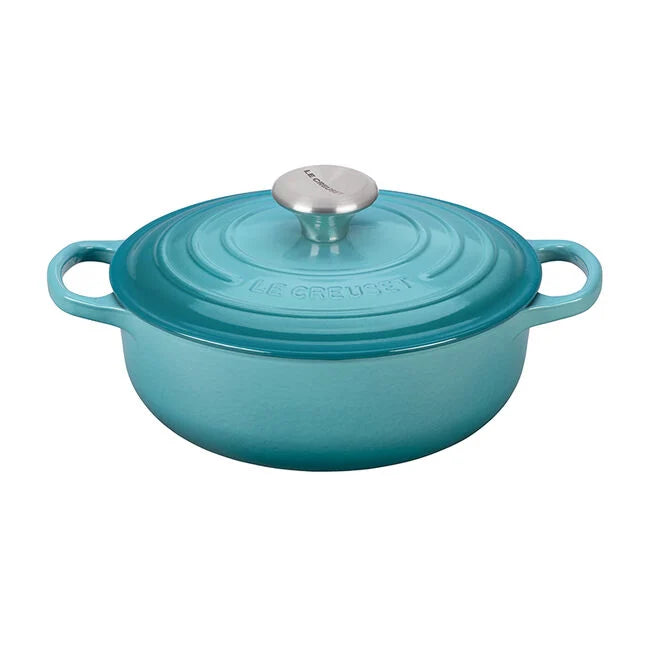 Le Creuset Signature Sauteuse Oven – 3.5QT – Caribbean