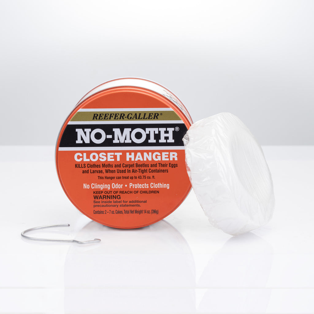 Reefer-Galler No-Moth Closet Hanger - Includes 2x 7oz Cakes Per Unit