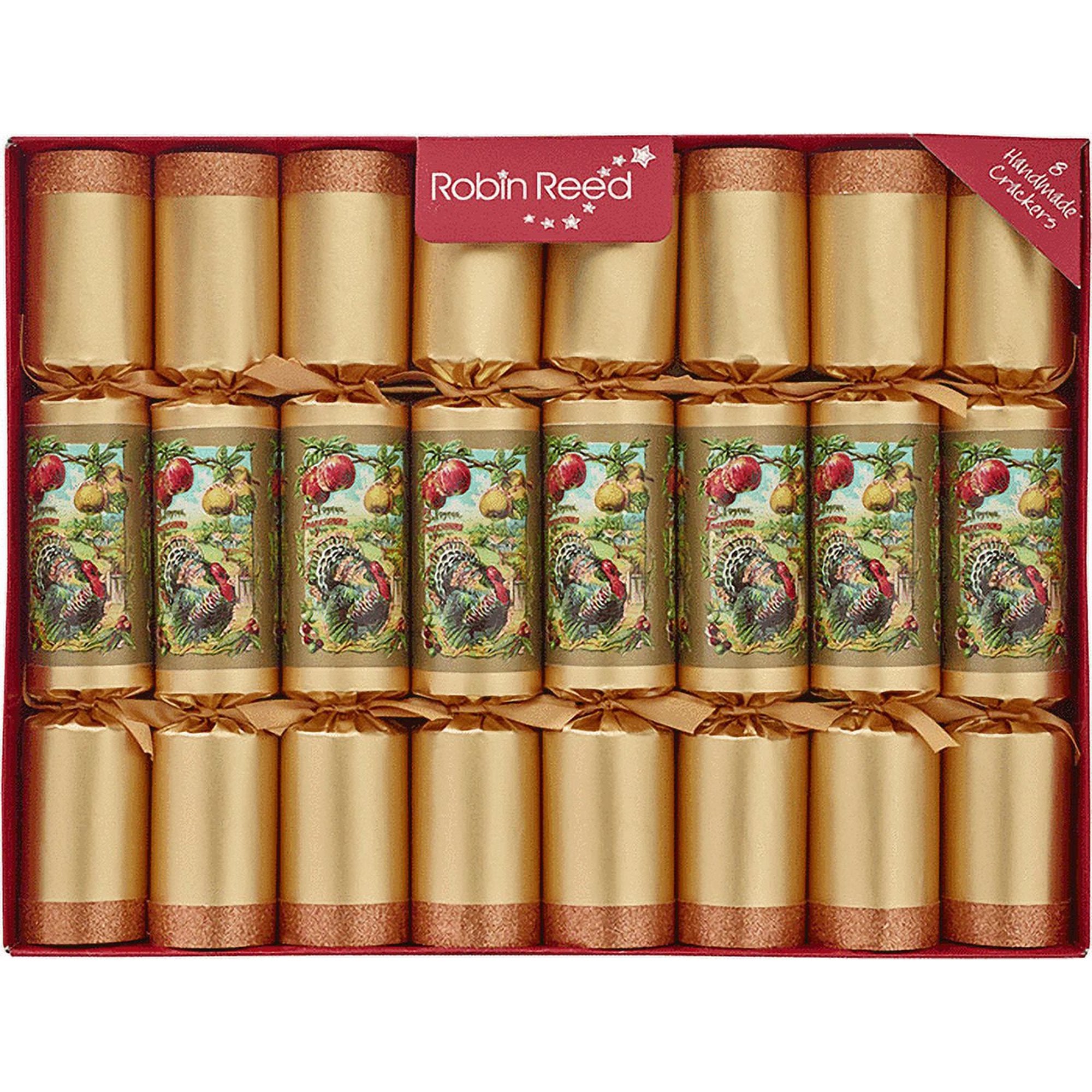 Robin Reed Thanksgiving Crackers – 8 Pack