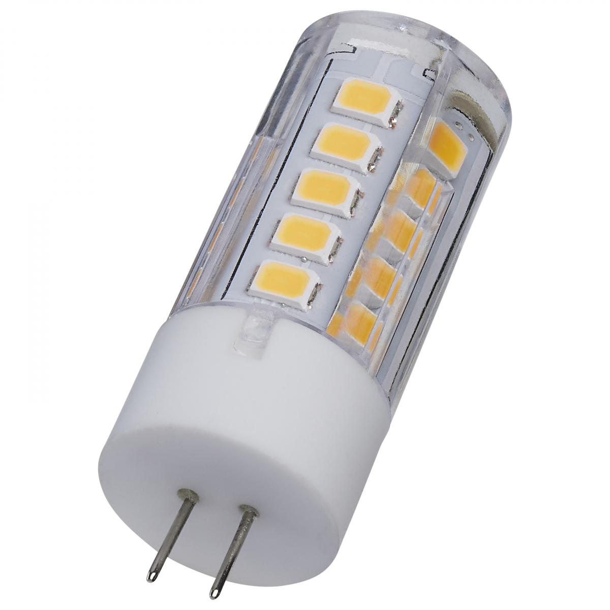 Satco LED G4 Bi Pin Bulb – 3W – 25W Halogen Equivalent – 12V – G4 Base – Warm White – 3000K