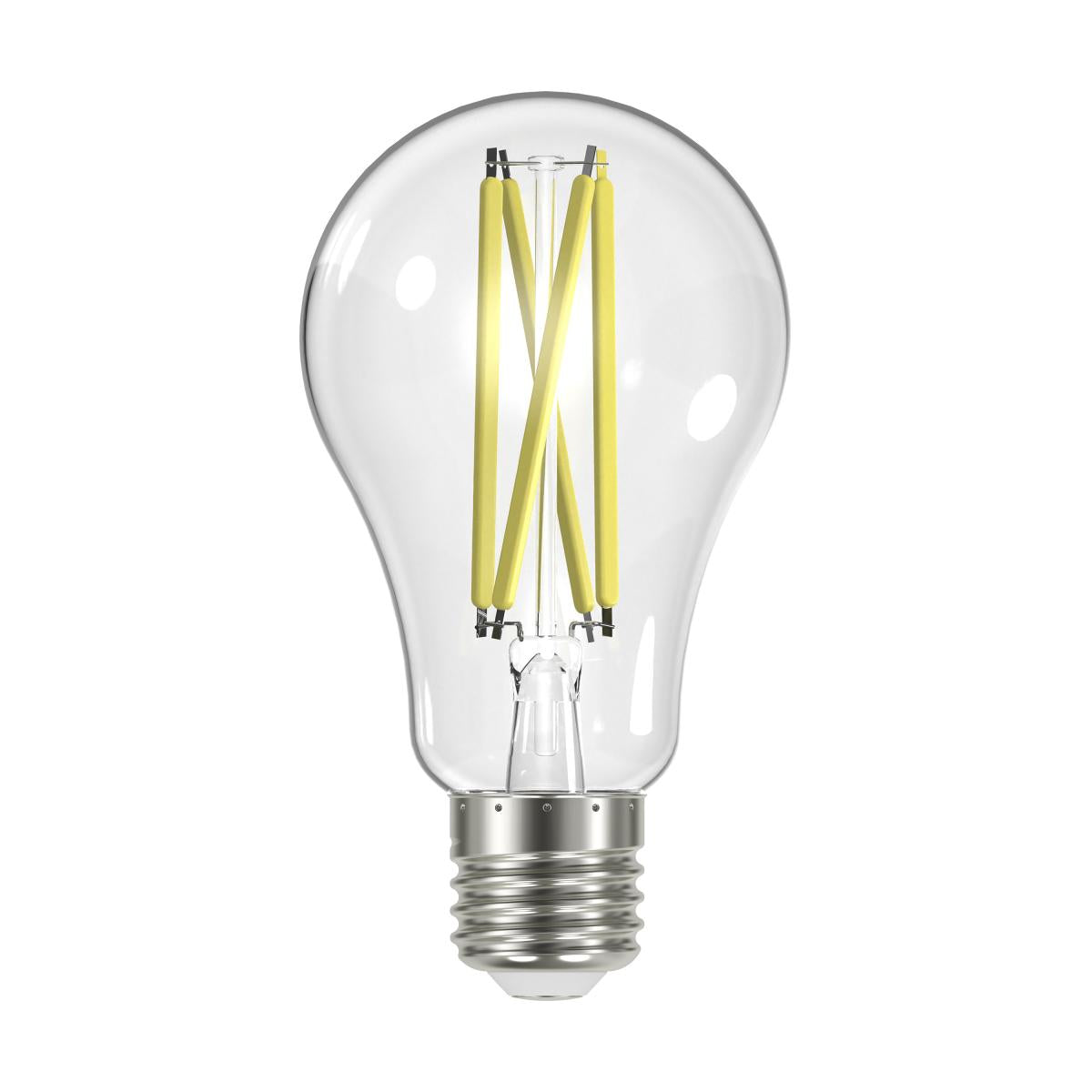 Satco LED A19 Classic Light Bulb Replacement – 12.5W – 100W Equivalent – E26 Base – Clear – 2700K