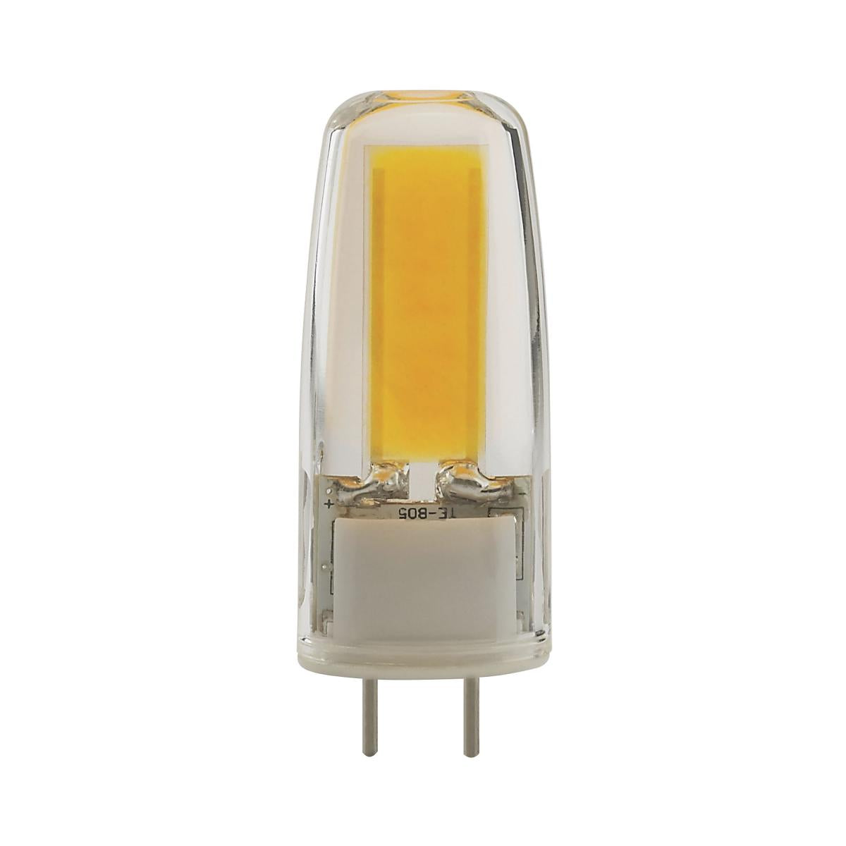 Satco LED G8 Bi Pin Bulb – 4W – 25W Halogen Equivalent – G8 Base – Natural Light – 5000K