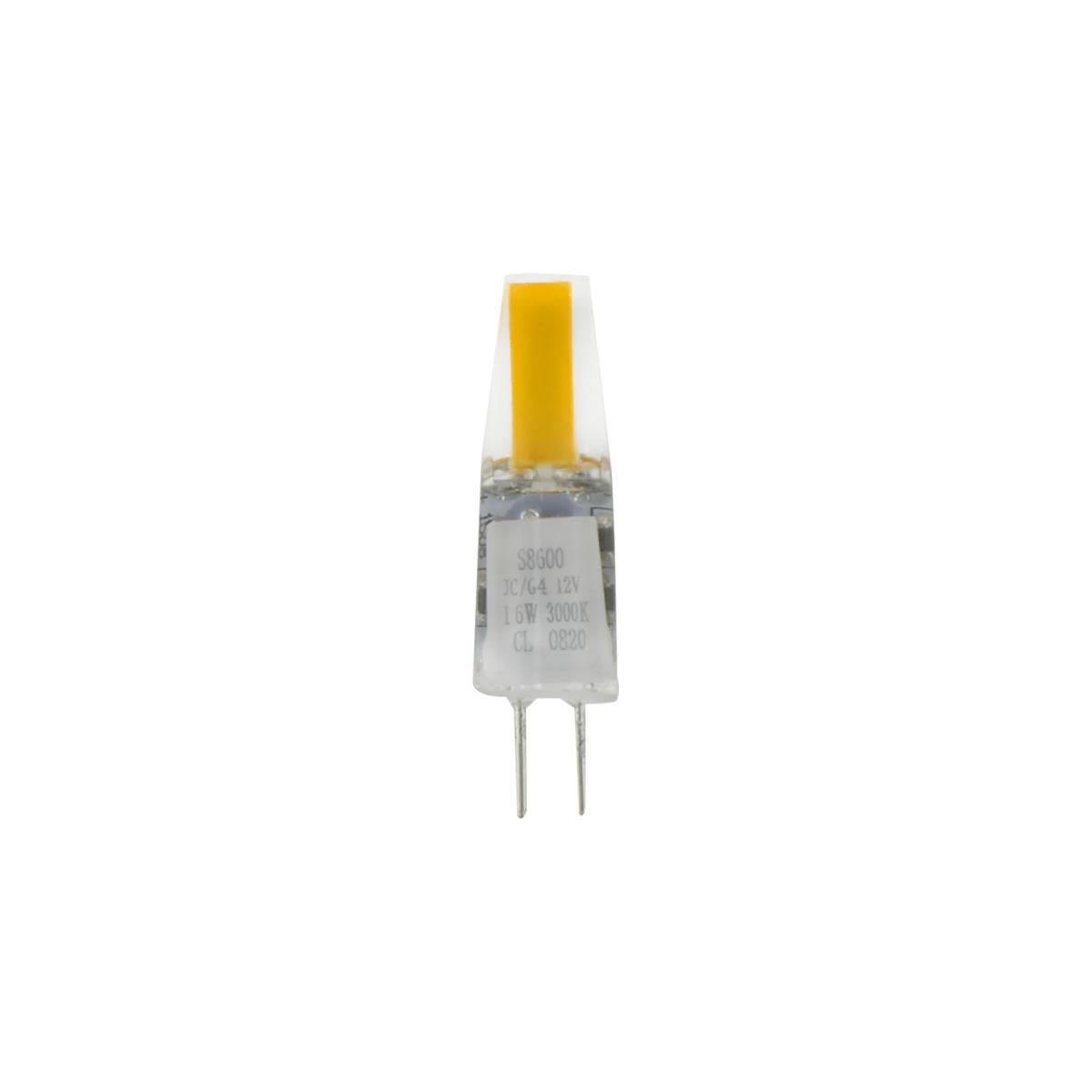 Satco LED G4 Bi Pin Bulb – 1.6W – 25W Halogen Equivalent – G4 Base – Warm White – 2700K