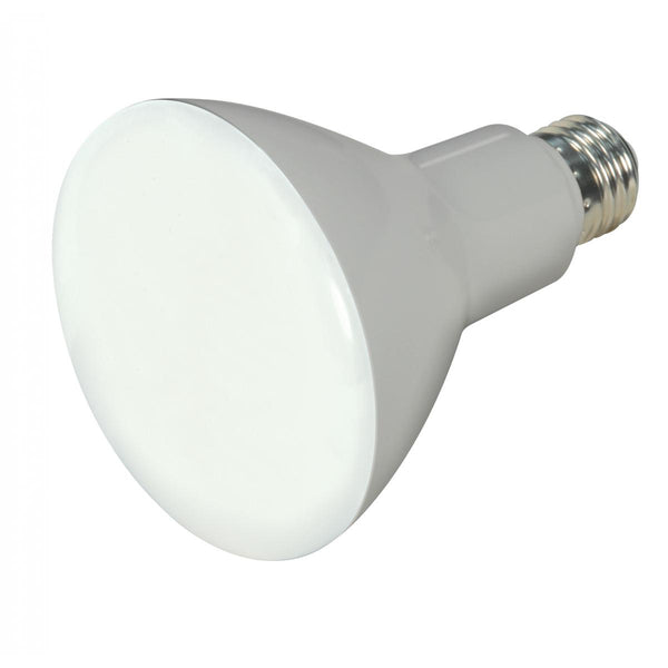 Satco LED BR30 Reflector Light Bulb – 9.5W – 65W Equivalent – E26 Base – Warm White – 2700K