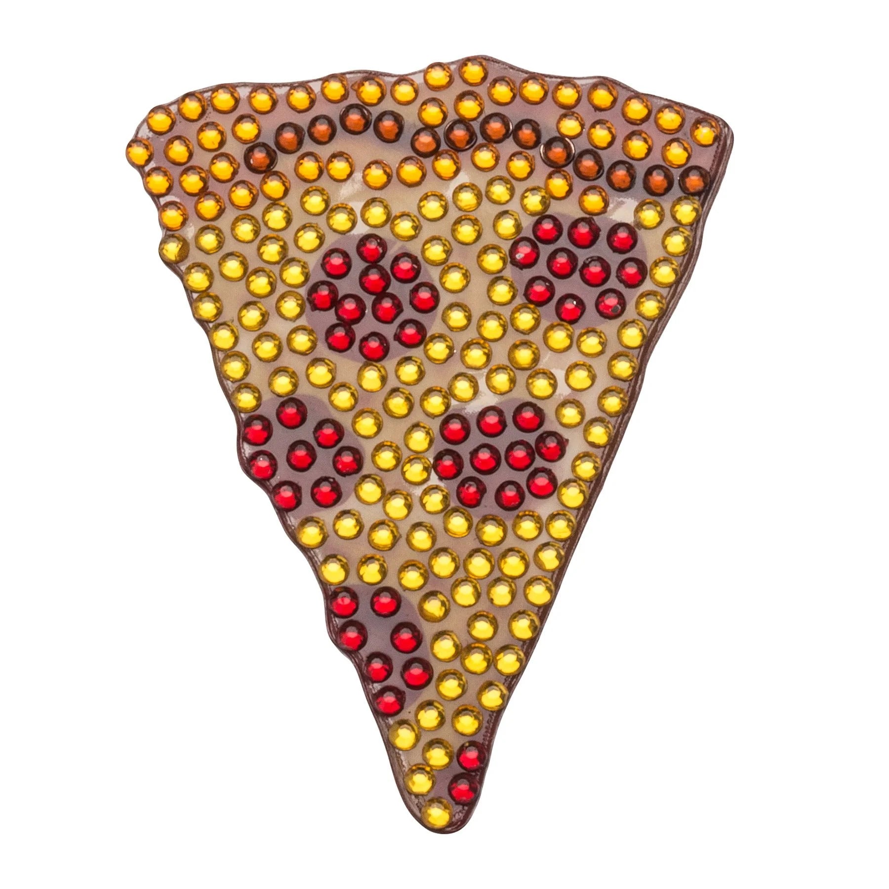 StickerBeans Pizza Sparkle Sticker – 2"