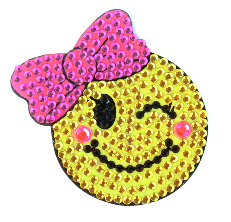 StickerBeans Glam Girl Rhinestone Sparkle Sticker – 2"