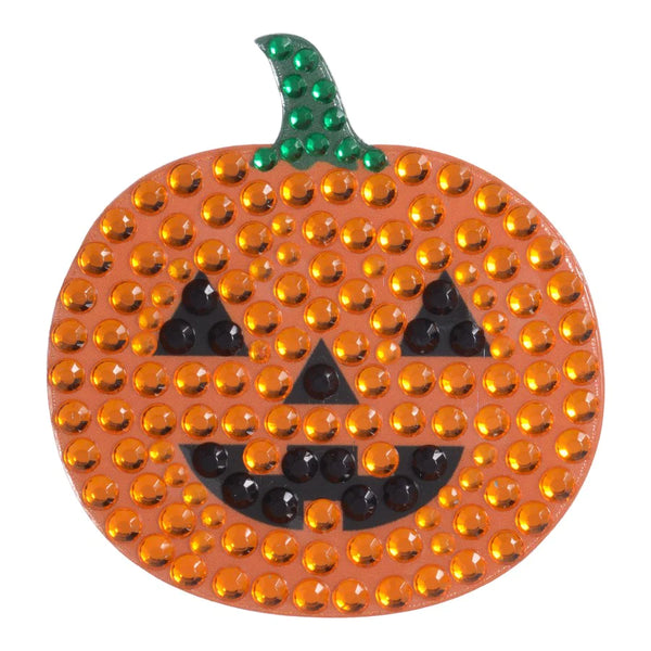 StickerBeans "Pumpkin" Sparkle Sticker – 2"