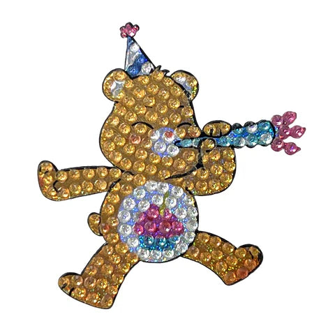 StickerBeans Birthday Care Bear Sparkle Sticker – 2"