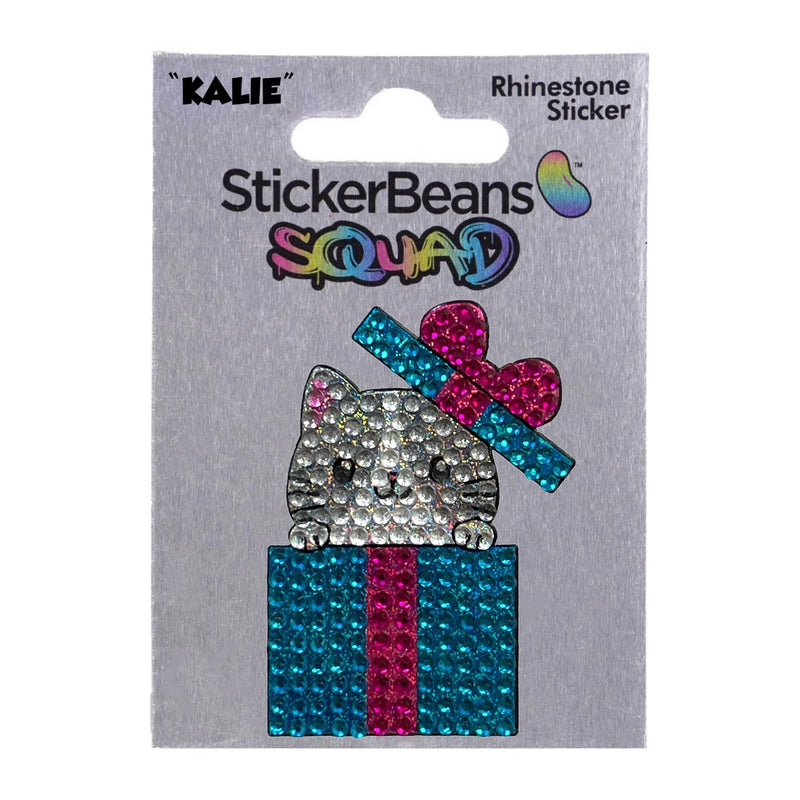 StickerBeans "Squad" Kalie Limited Edition Sparkle Sticker – 2"