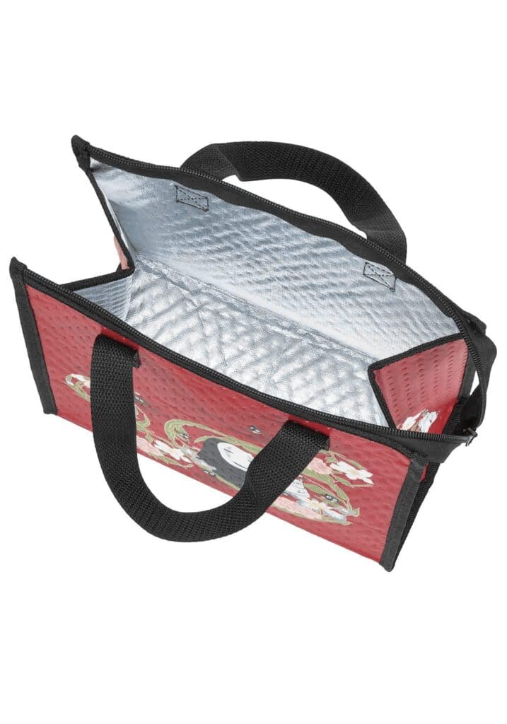 Spirited Away Insulated Lunch Bag – Dark Red – 10.5" x 11"
