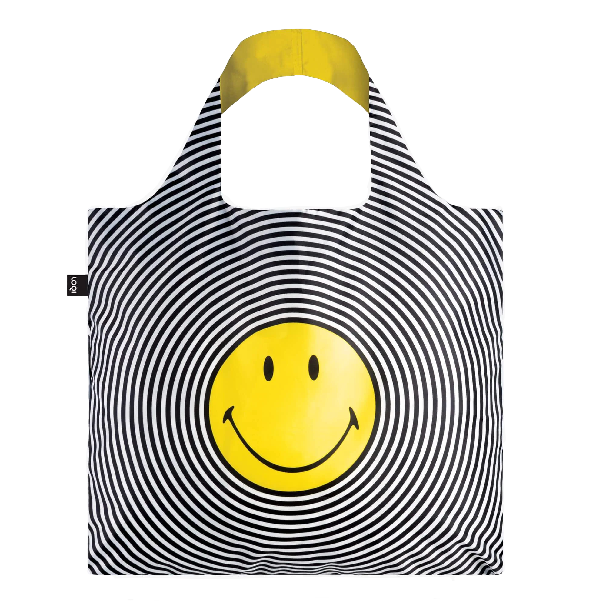 LOQI Reusable Tote Bag – Smiley Spiral Bag