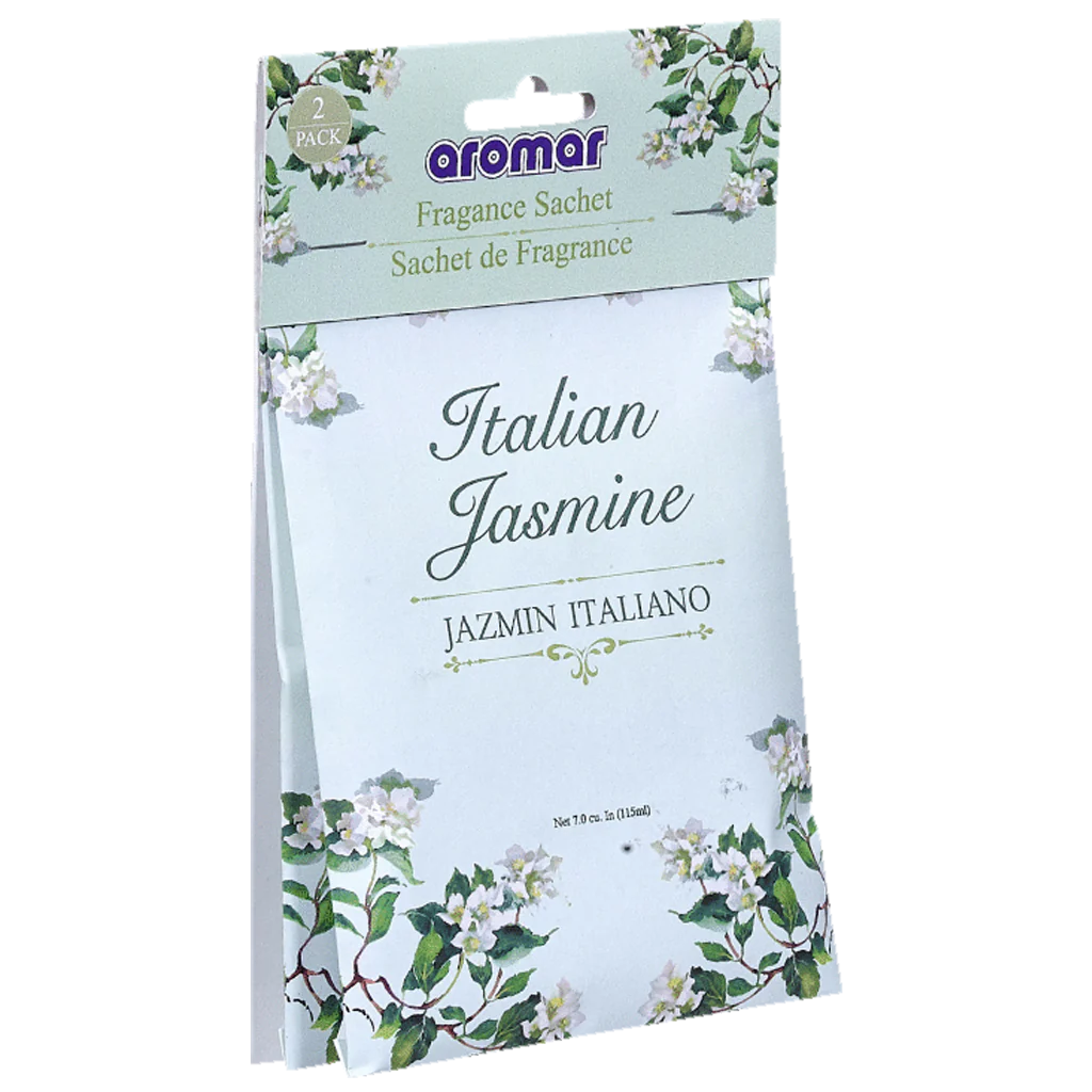 Aromar Scented Sachets – Italian Jasmine – 2 Pack