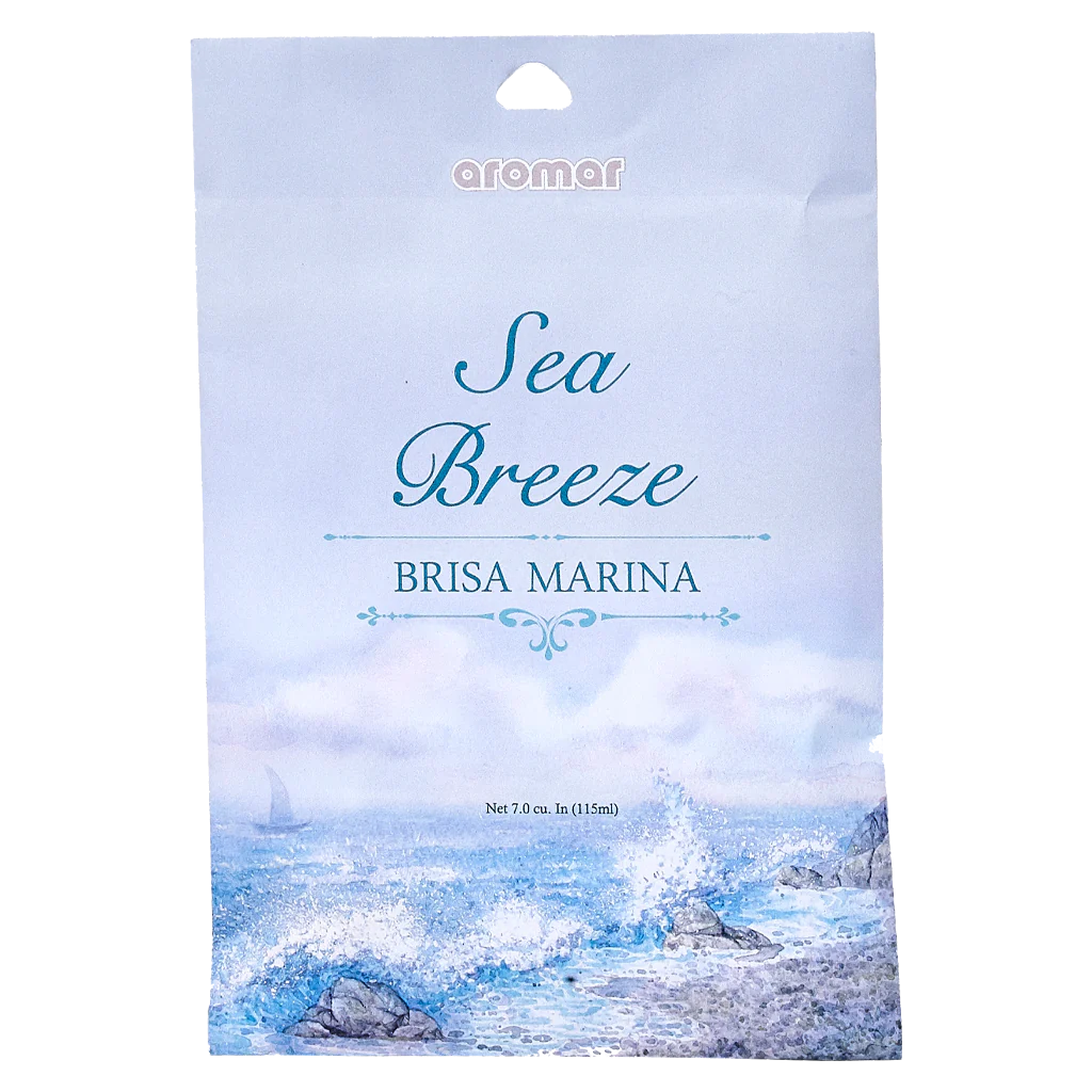 Aromar Scented Sachets – Sea Breeze – 2 Pack