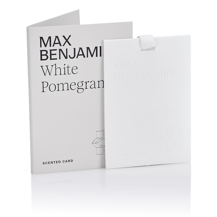Max Benjamin Scented Sachets Cards – White Pomegranate