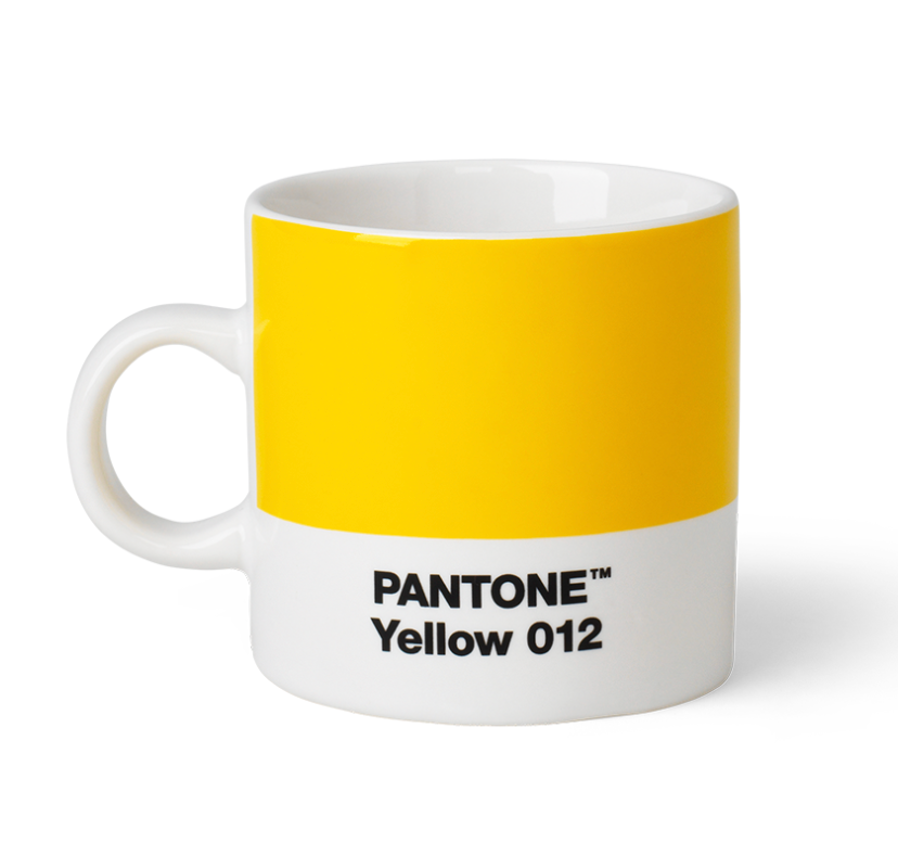 PANTONE Espresso Cup – Yellow 012