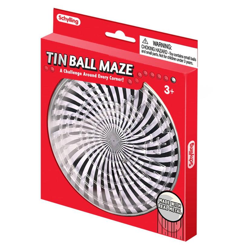 Tin Ball Mazes Fun For Kids of All Ages – Assorted Styles – Sold Individually