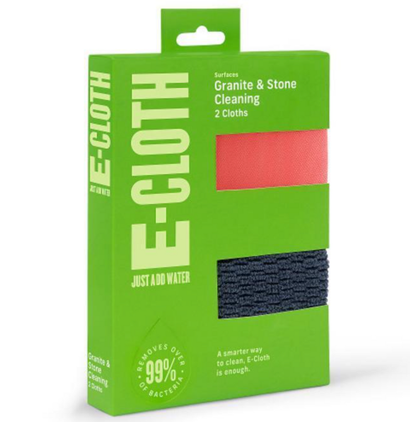 E-Cloth Granite & Stone Cleaning Cloth – Pack of 2