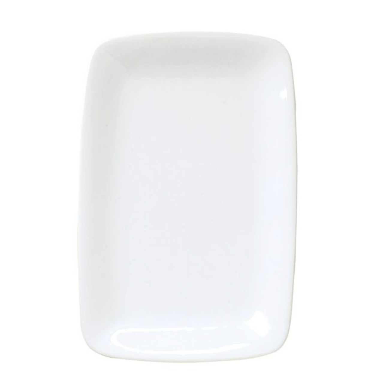 Porcelain Rectangular Platter – White – 10.25