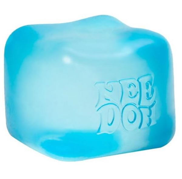 NeeDoh Nice Cube – Super Solid Squishy Stress Cube – Assorted Colors
