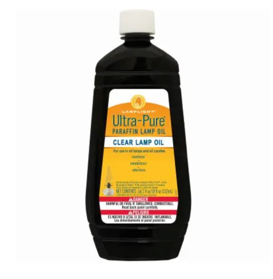 Ultra Pure Lamp Oil – Clear – 18-oz.