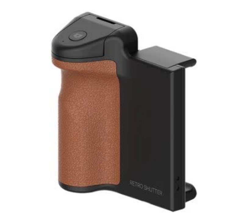 Smartphone Retro Shutter Camera Grip – Black