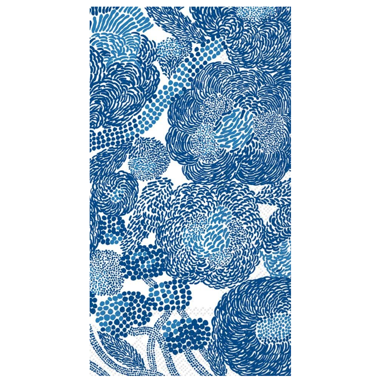 Marimekko Mynsteri Cream Blue Guest Towels - 16pk