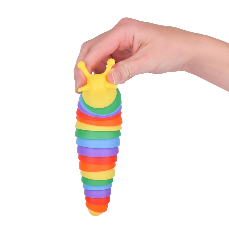 Flex Fidget Slug Kids Fidget Toy – Assorted Colors – Sold Individually