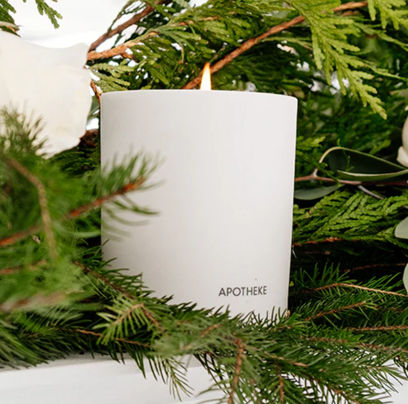 Apotheke Holiday Candle – Black Cypress – 13oz