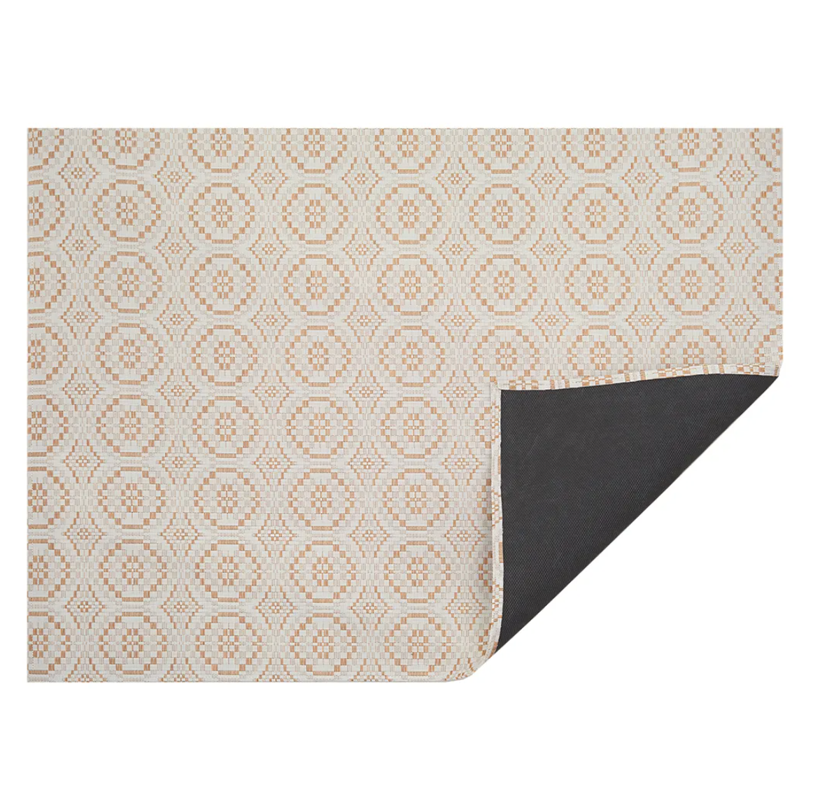 Chilewich Overshot Woven Floor Mat – Butterscotch – 23" x 36"