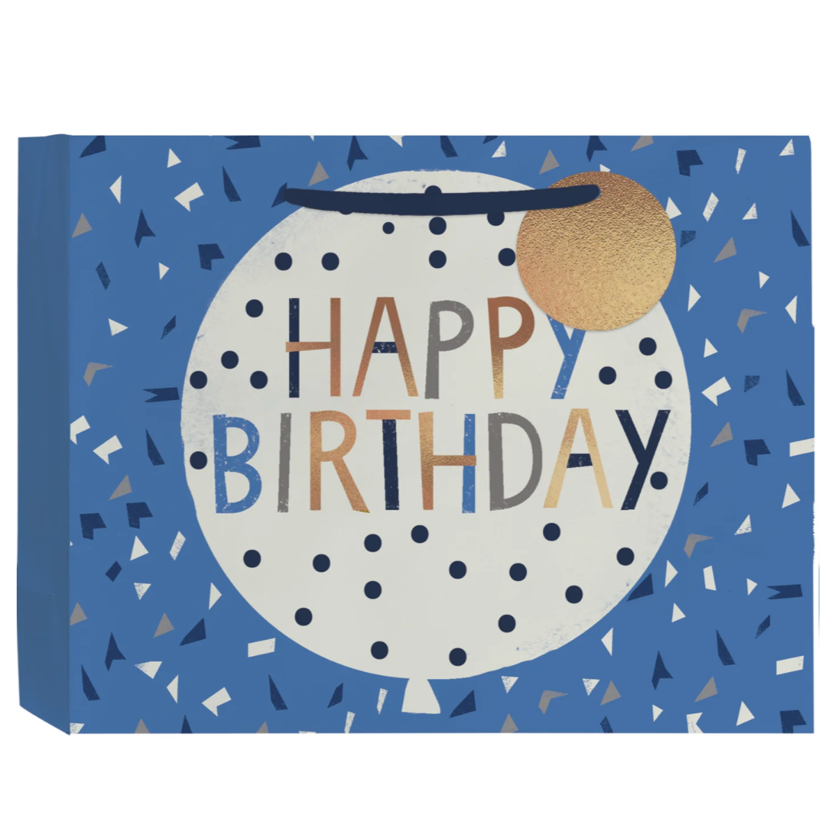 Cool Balloons Happy Birthday Medium Gift Bag – 8" x 10"