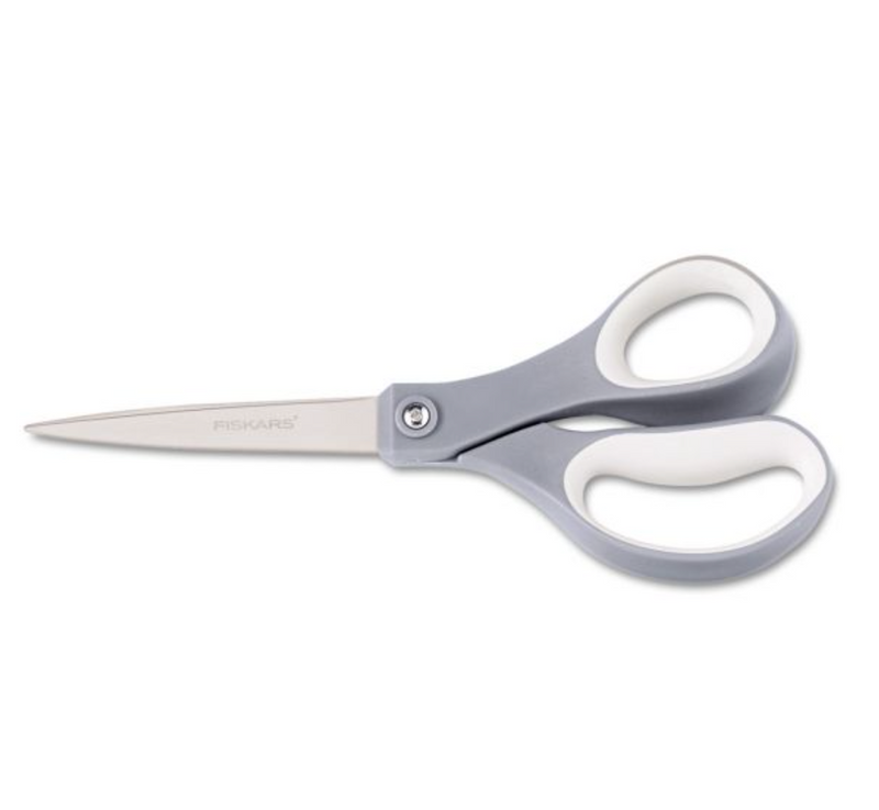 Fiskars Everyday Titanium Scissors With SoftGrip Handles – 8"