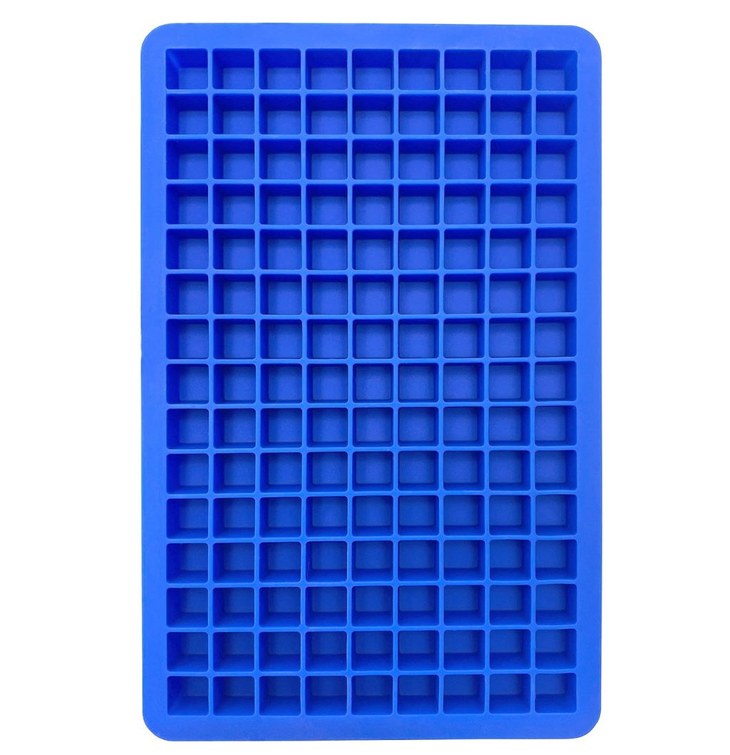 Tovolo King Cube Silicone Ice Tray, Stratus Blue, L