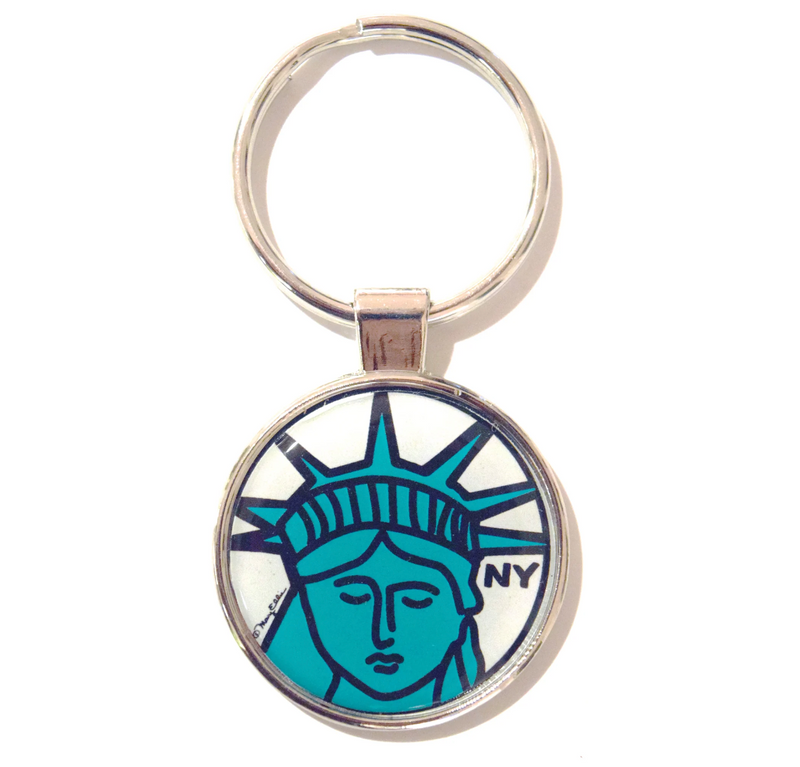 Statue Of Liberty New York Keychain