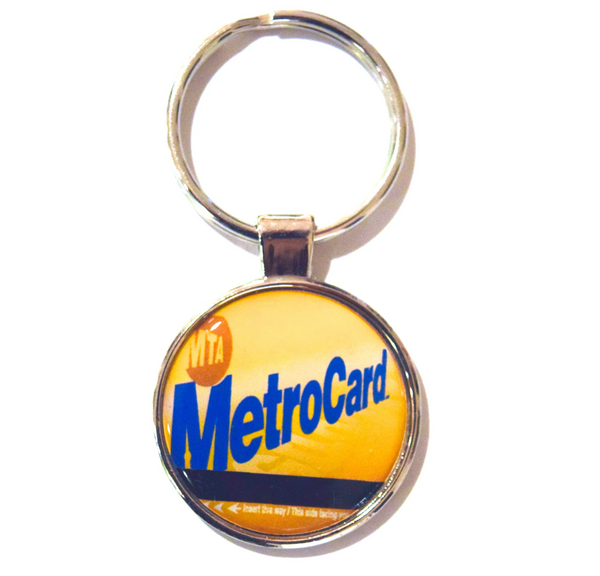 MTA MetroCard NY Dome Keychain