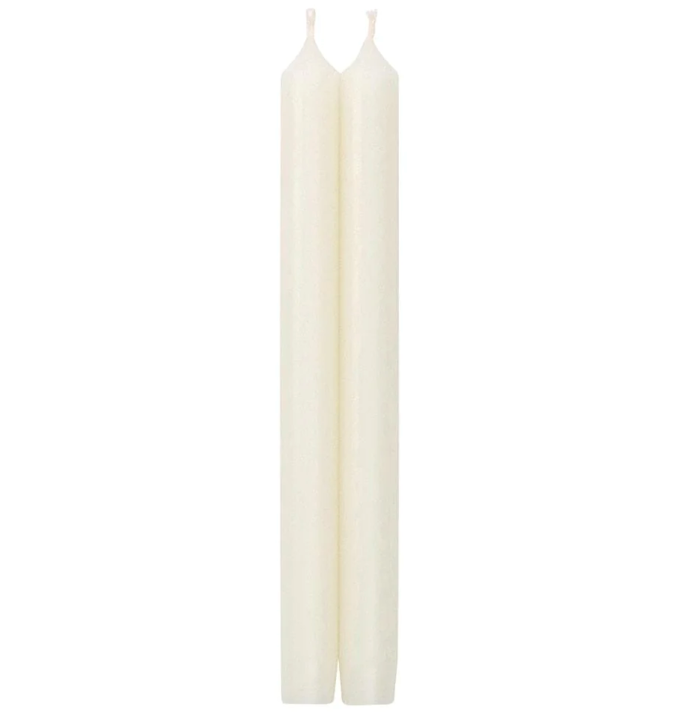 Caspari Tapered Candles in White – 12inch – 2pk