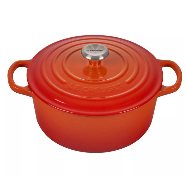 Le Creuset Round Dutch Oven – 3.5QT – Flame