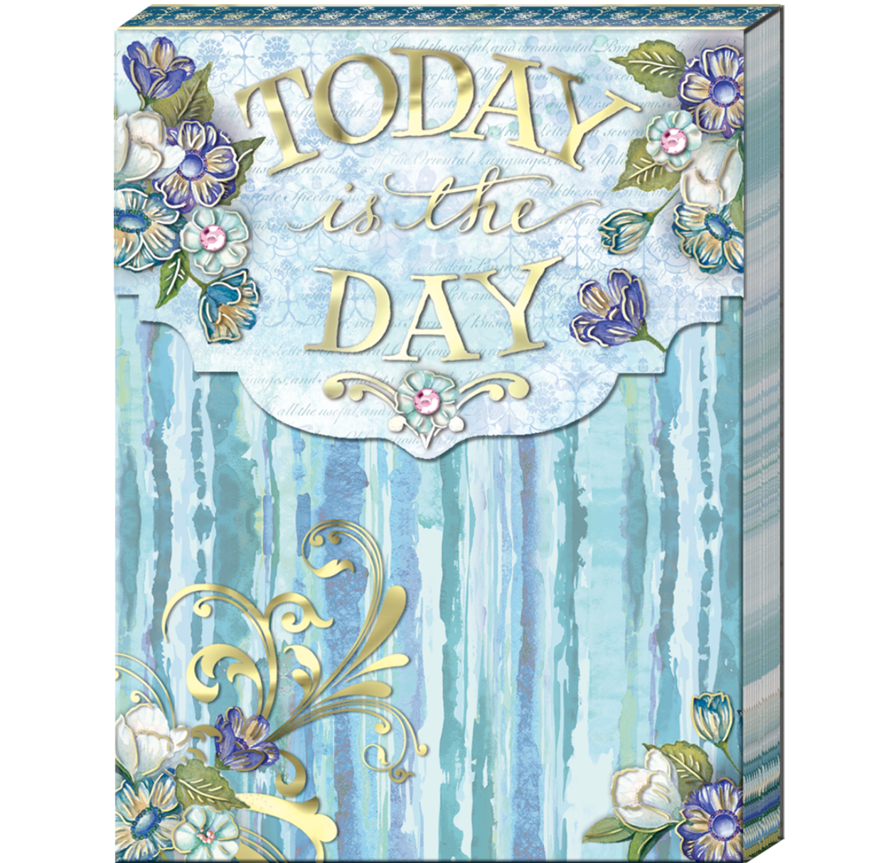 Inspirational Magnetic Pocket Note Pad - Today is the Day