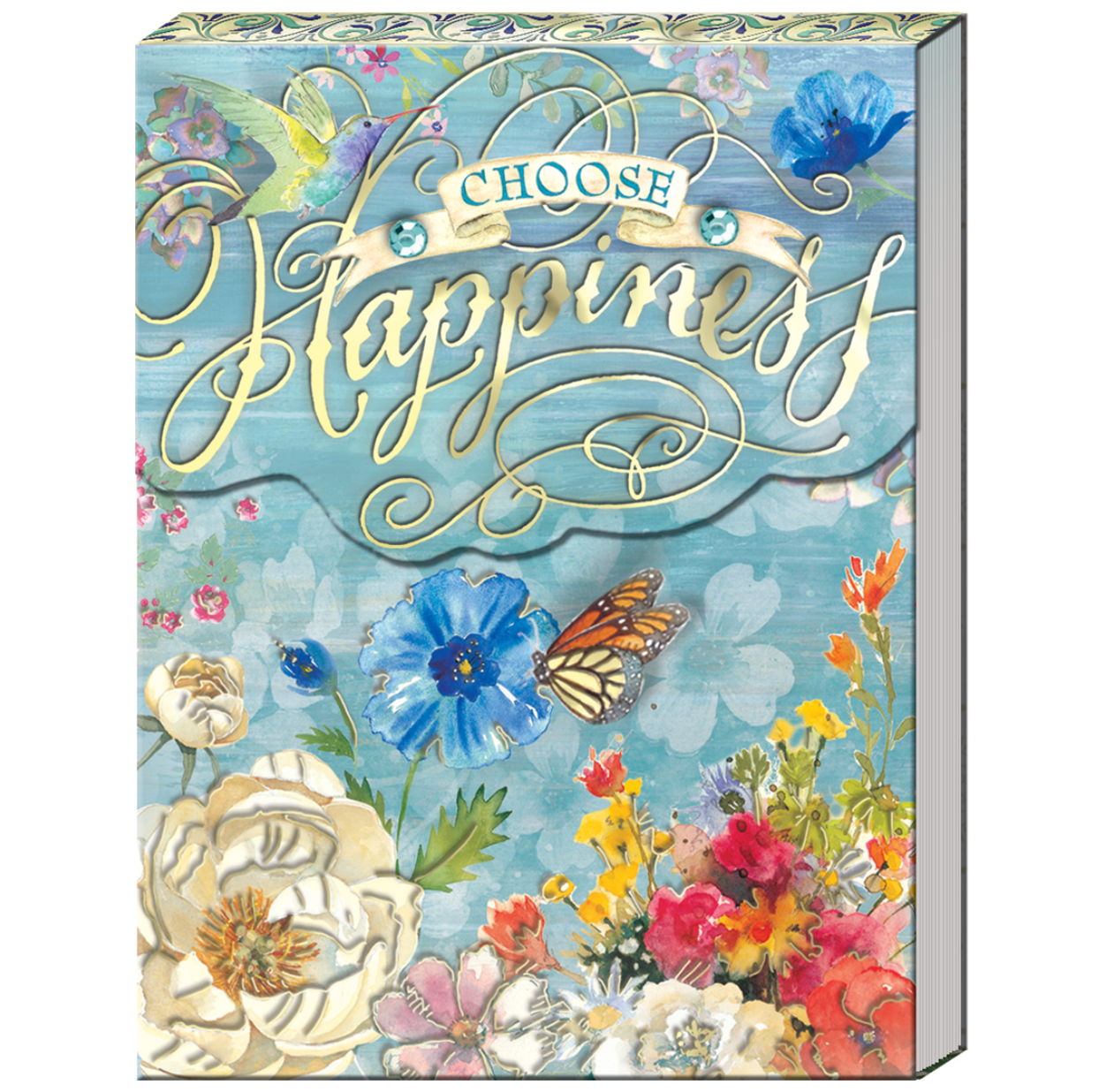 Inspirational Magnetic Pocket Note Pad - Choose Happiness