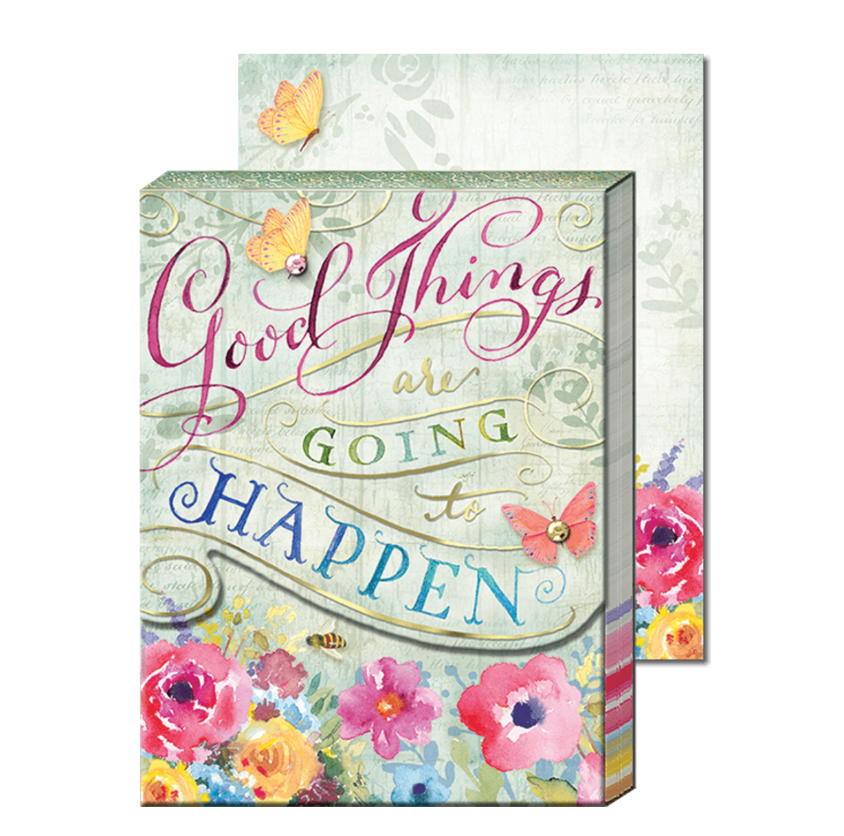 Inspirational Magnetic Pocket Note Pad - Good Things