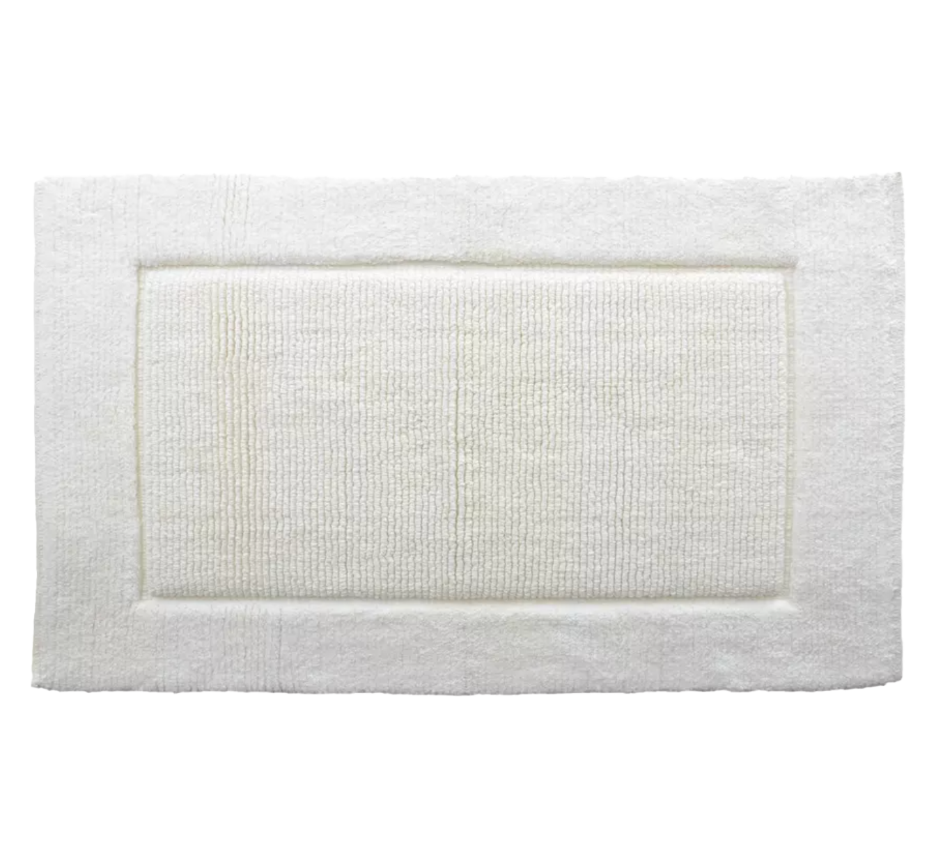 Moda Prima Super-Soft Cotton Bath Mat - 21" x 34" – Cream