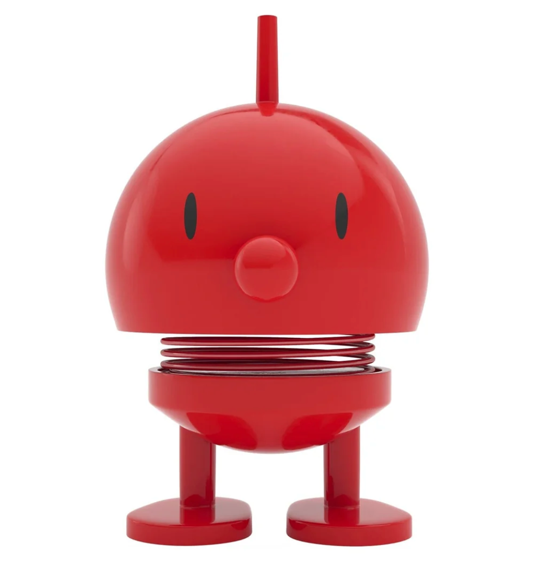 Hoptimist Classic Bobblehead Figure – 3"– Red
