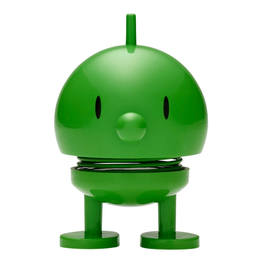 Hoptimist Classic Bobblehead Figure – 3"– Green