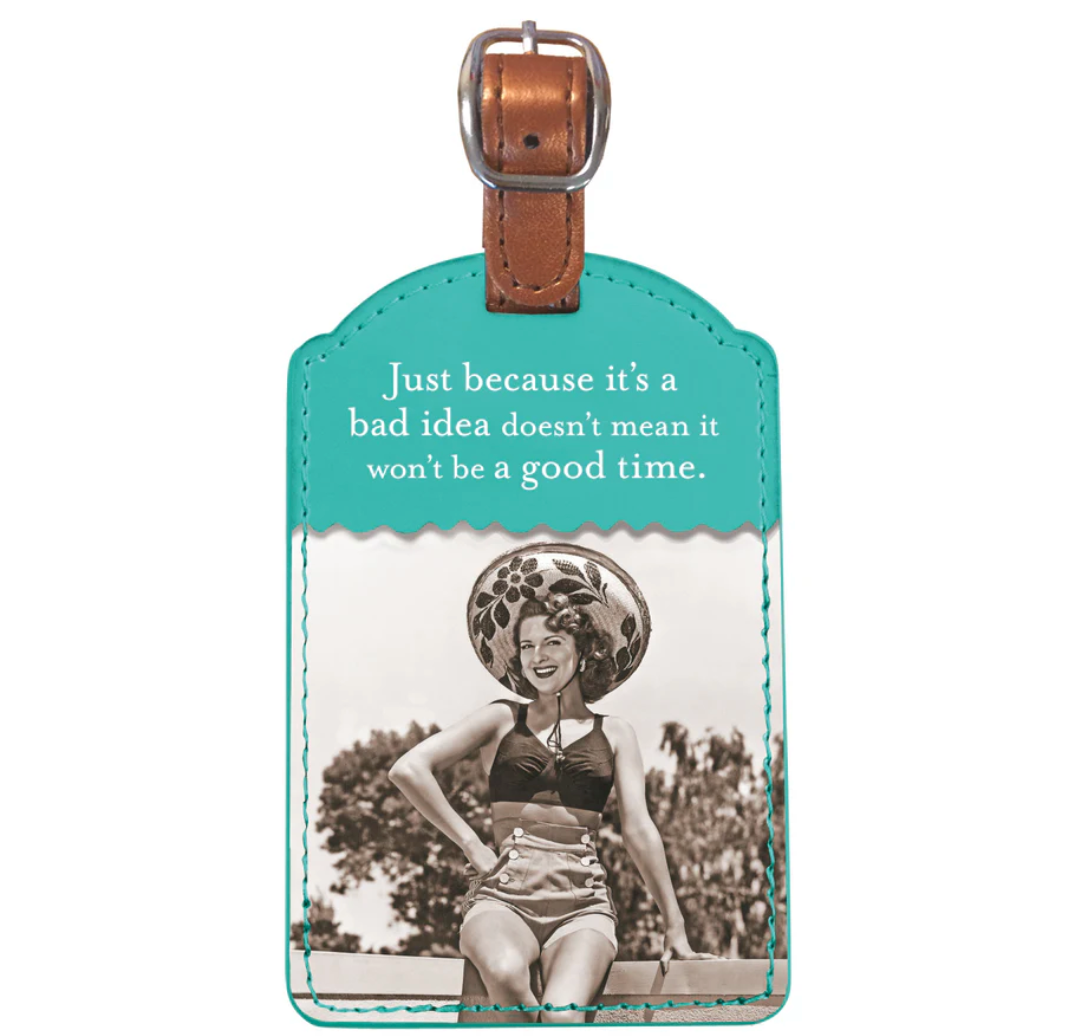 Shannon Martin Luggage Tag – Good Time