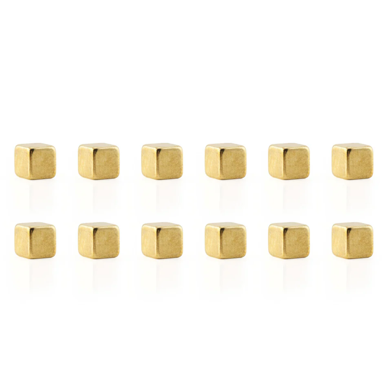 Small But Mighty Magnetic Magic in a Cube – Gold – Pack of 12