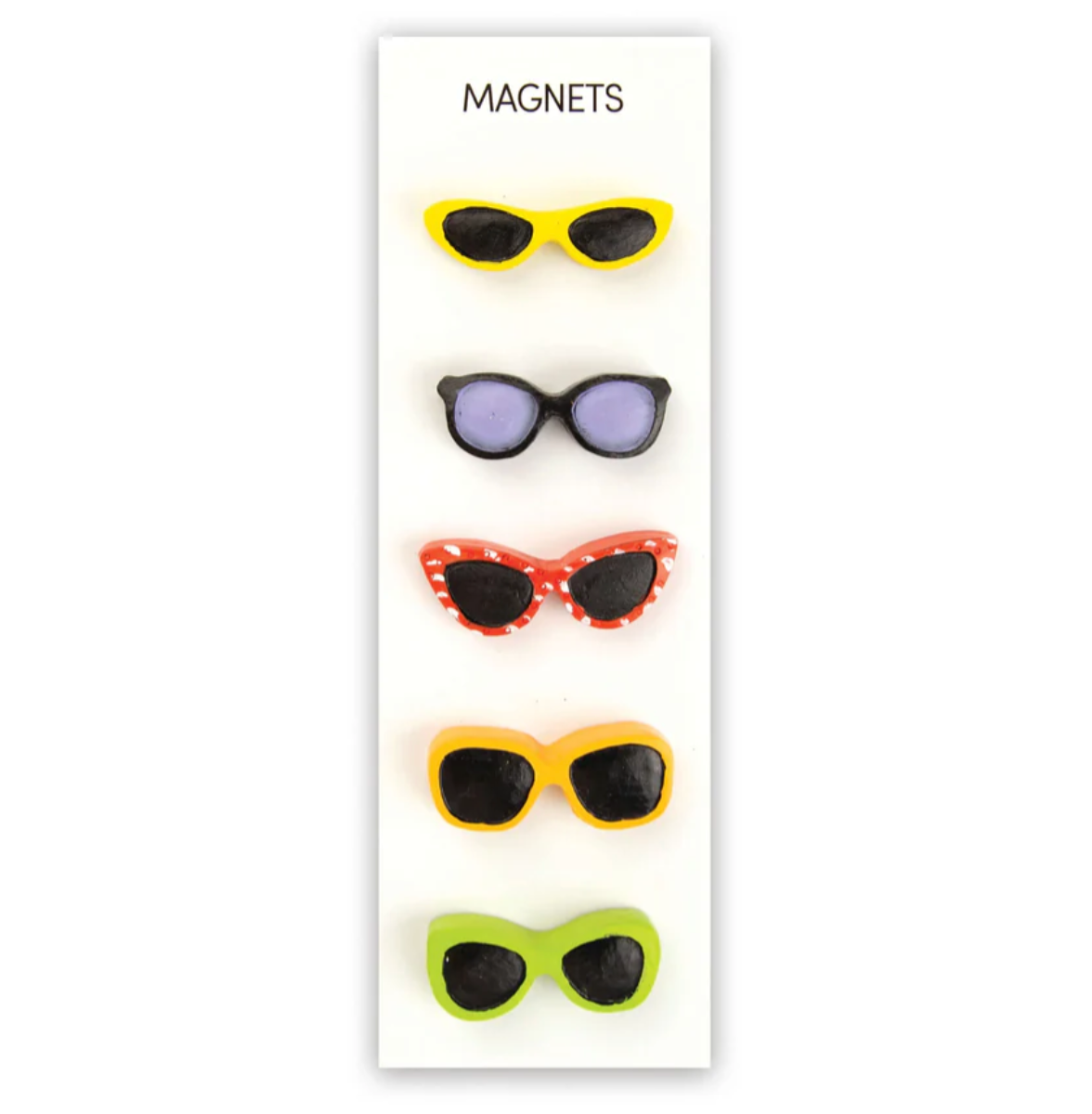 Colorful Sunglass Magnets – Pack of 5