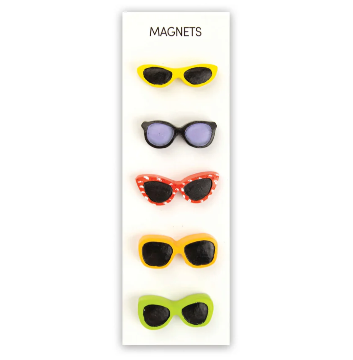 Colorful Sunglasses Novelty Magnets – Pack of 5