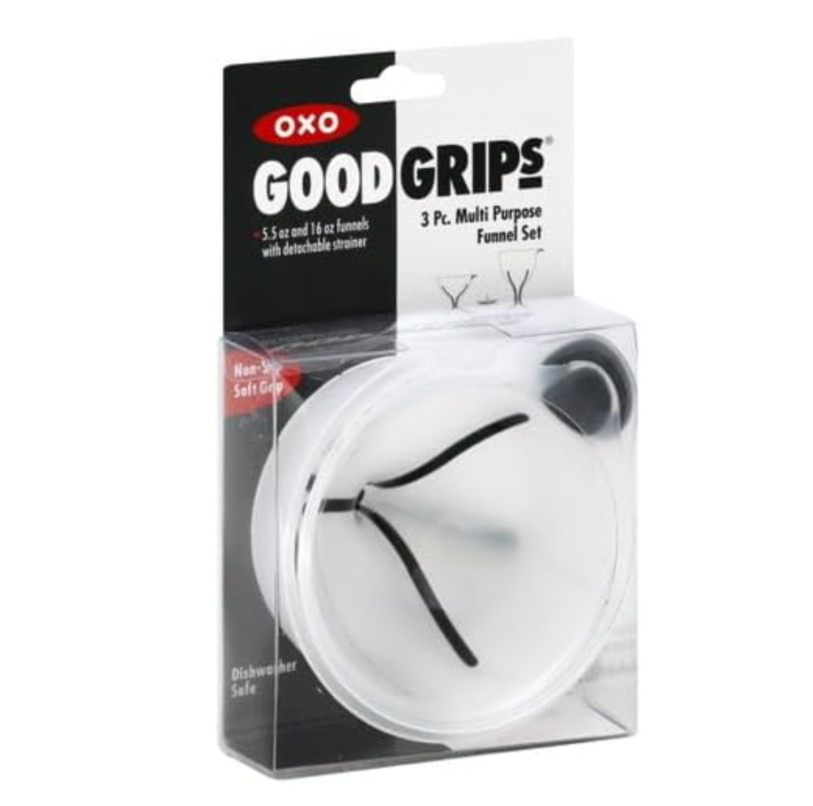 OXO Good Grips Multi-Purpose Funnel Set – 3-Piece