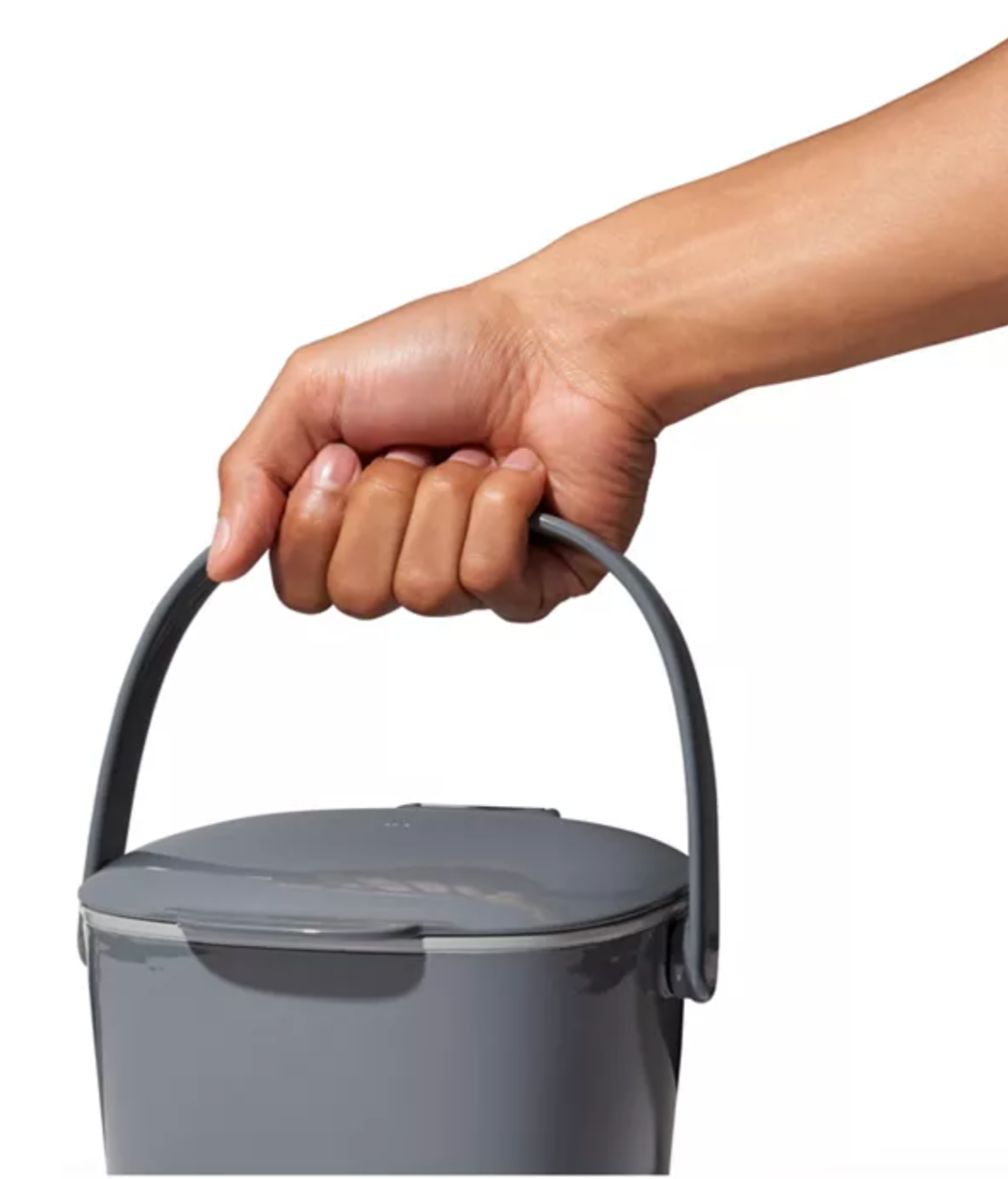 OXO Easy Clean Compost Bin – 0.75 Gallon – Charcoal